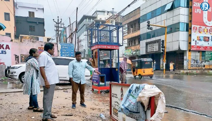 சித்தூர் மாநகரத்தில் மழைக்காலங்களில் தண்ணீர் செல்ல தடையின்றி நடவடிக்கை எடுக்க வேண்டும்: அதிகாரிகளுக்கு ஆணையர் உத்தரவு