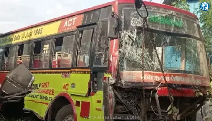 சென்னை மதுரவாயல் அருகே மாநகர பேருந்து கவிழ்ந்து ஒருவர் உயிரிழந்த சம்பவத்தில் ஒட்டுநர் கைது