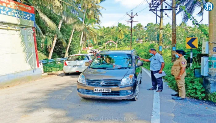 கேரளாவில் நிபா வைரஸ் பரவல் குமரி எல்லையில் மருத்துவ குழுவினர் தீவிர சோதனை