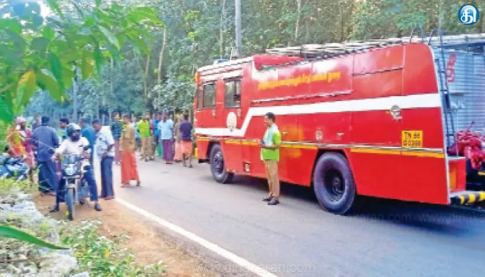 அருமனை அருகே குளித்த போது தண்ணீர் இழுத்து சென்றது; இரவு முழுவதும் ஆற்றின் நடுவே இருந்த பாறையில் தூங்கிய போதை வாலிபர்: இறந்ததாக நினைத்து தேடிய தீயணைப்புத்துறையினர்