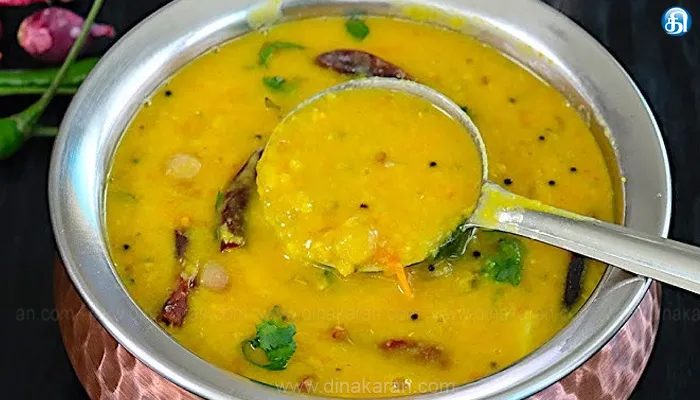 வெள்ளரிக்காய் பருப்பு குழம்பு