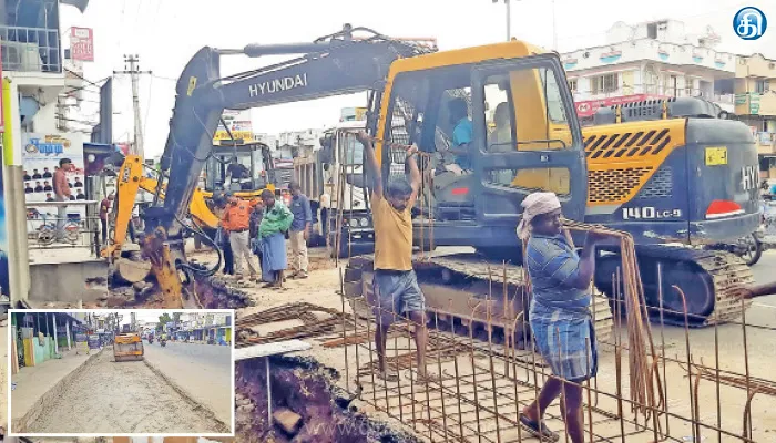 ஈரோடு-பவானி-மேட்டூர் தேசிய நெடுஞ்சாலையில் ரூ.80 கோடியில் 35 கி.மீ. ரோடு விரிவாக்க இறுதிகட்ட பணி தீவிரம்