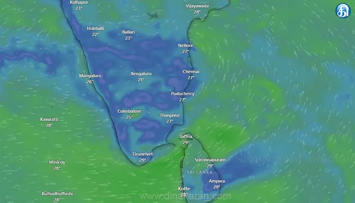 காற்றழுத்த தாழ்வு மண்டலம் சென்னைக்கு வடக்கே கரையை கடந்தது: கனமழை பெய்யும் அபாயம் நீங்கியது