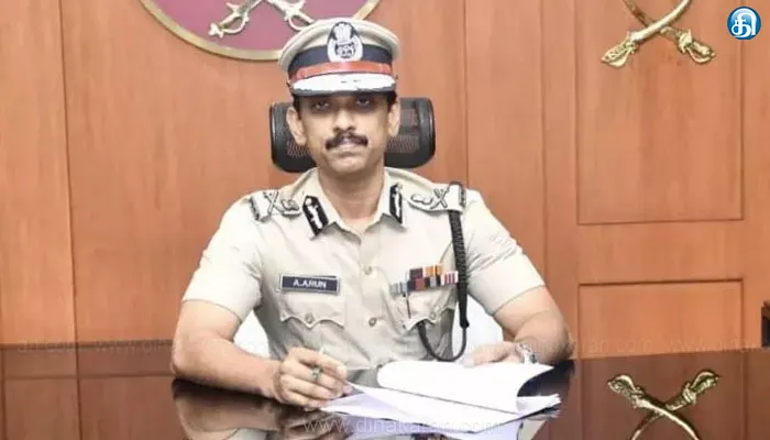 மக்கள் அதிகம் கூடும் கடை வீதிகள், ரயில், பேருந்து நிலையங்களில் காவல் ஆணையர் ஆய்வு!