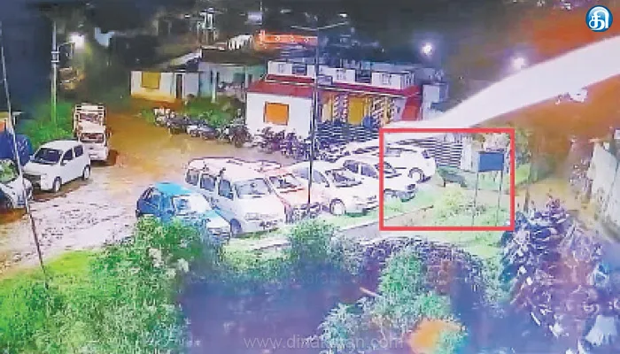 கோத்தகிரி அருகே குடியிருப்பில் புகுந்து வளர்ப்பு நாயை வேட்டையாடிய கருஞ்சிறுத்தை: சிசிடிவி கேமராவில் பதிவு