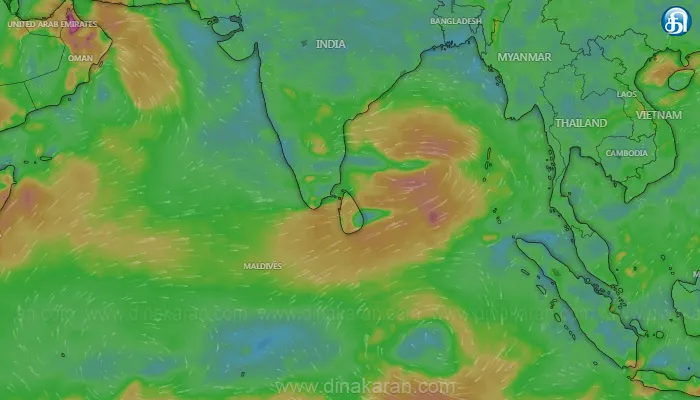 தென்கிழக்கு வங்கக்கடலில் நிலவி வந்த குறைந்த காற்றழுத்த தாழ்வு பகுதி ஆழ்ந்த காற்றழுத்த தாழ்வு பகுதியாக வலுப்பெற்றது