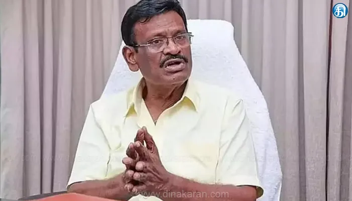 நடுவானில் கர்ப்பிணிக்கு பிரசவம்: செங்கல்பட்டு ஆண் செவிலியருக்கு அமைச்சர் சா.மு.நாசர் பாராட்டு