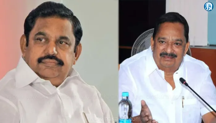 எடப்பாடி பழனிசாமிக்கு அமைச்சர் காந்தி பதிலடி..!!
