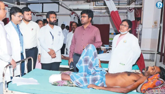 அரசு மருத்துவமனையில் கலெக்டர் திடீர் ஆய்வு