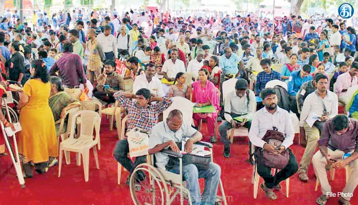 திருவள்ளூர் உள்பட 8 மாவட்ட மாற்றுத்திறனாளிகளுக்கான வேலைவாய்ப்பு சிறப்பு முகாம்