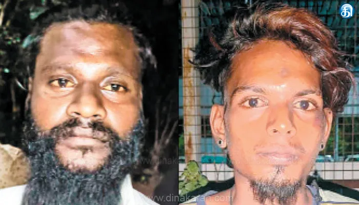 வடசென்னையில் பொதுமக்களை கத்தியால் வெட்டி வழிப்பறி செய்த 2 பேர் கைது: தப்பிக்க முயன்றபோது விழுந்து கை, காலில் எலும்பு முறிவு