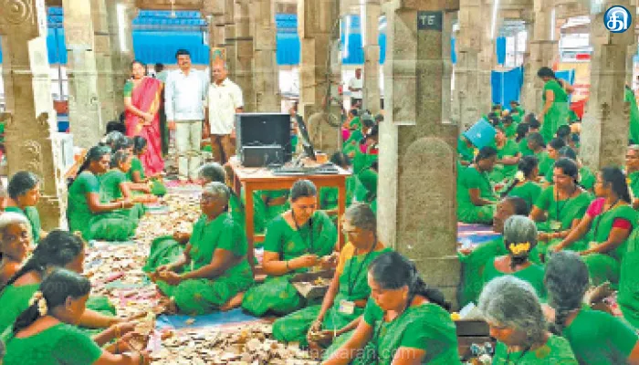 திருச்செந்தூர் முருகன் கோயிலில் உண்டியல் வருமானம் ரூ.3.62 கோடி: 1 கிலோ தங்கம், 20 கிலோ வெள்ளியும் கிடைத்தது