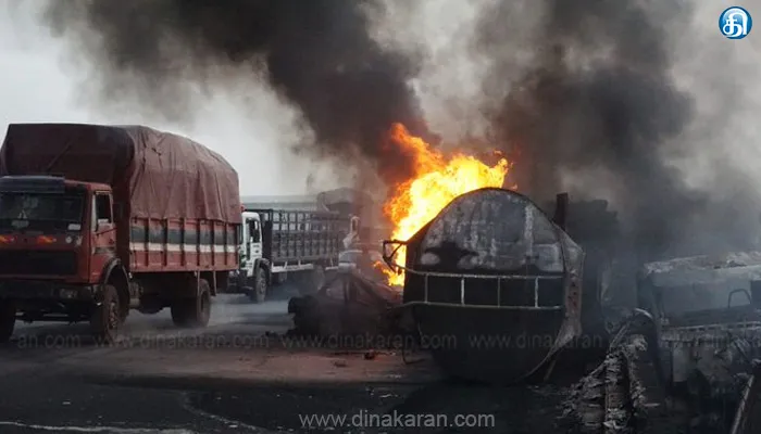 நைஜீரியாவில் எரிபொருள் டேங்கர் வெடித்து 90-க்கும் மேற்பட்டோர் உயிரிழப்பு