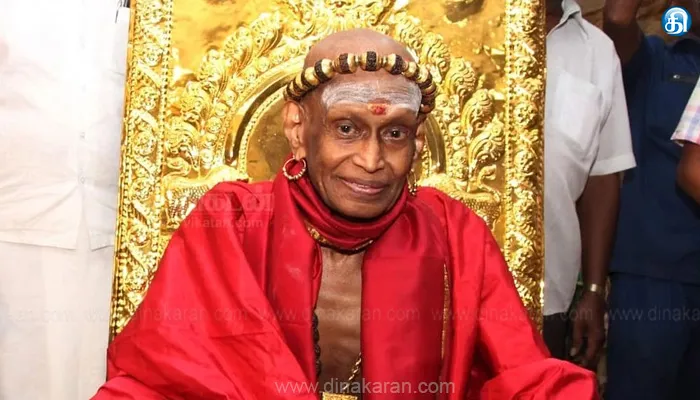 மக்களிடையே பக்தி குறைந்ததே திடீர் கனமழைக்கு காரணம் என மதுரை ஆதீனம் பேட்டி