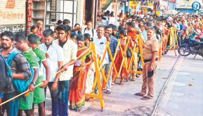 புரட்டாசி மாத பவுர்ணமி; தி.மலையில் 2வது நாளாக பக்தர்கள் கிரிவலம்: அண்ணாமலையார் கோயிலில் அலைமோதல்