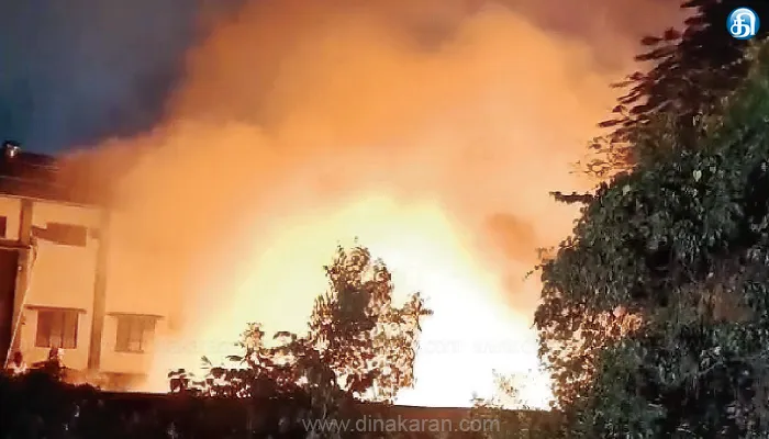 Thiruporur, Fire accident