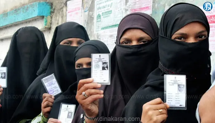 உத்தரப்பிரதேசத்தில் இஸ்லாமியர்களை வாக்களிக்க விடாமல் தடுப்பதாக குற்றச்சாட்டு!