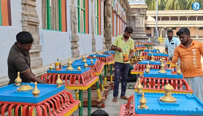 திருவண்ணாமலை திருக்கார்த்திகை தீபத் திருவிழாவுக்கான ஏற்பாடுகள் தீவிரம்
