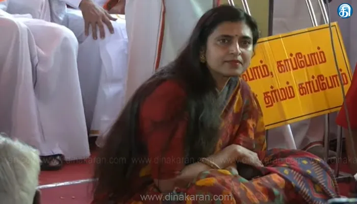 தெலுங்கு பேசும் மக்கள் குறித்து சர்ச்சை பேச்சுக்கு மன்னிப்பு கேட்டார் நடிகை கஸ்தூரி