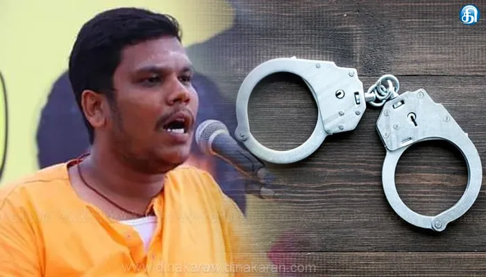 பத்திரிகையாளரை மிரட்டும் வகையில் பேசியதாக பதிவான வழக்கில் ஓம்கார் பாலாஜி கைது