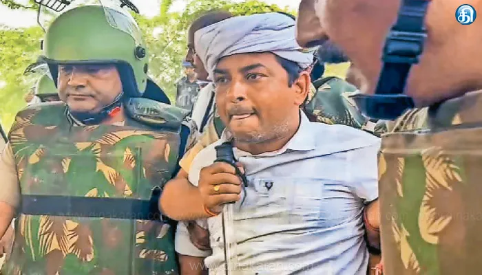 ராஜஸ்தான் இடைத்தேர்தல் வன்முறை; தேர்தல் அதிகாரியை தாக்கிய சுயேச்சை வேட்பாளர் கைது