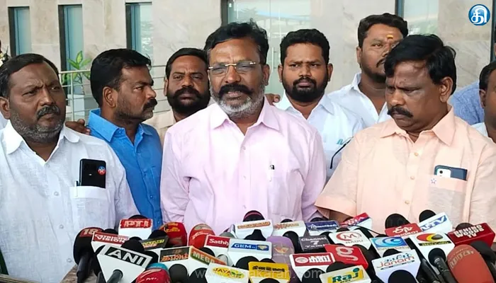 2026 சட்டமன்ற தேர்தலிலும் திமுக கூட்டணியில் தொடர்வோம்: திருமாவளவன் திட்டவட்டம்
