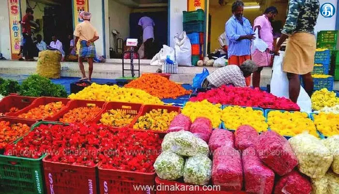 கடும் பனிப் பொழிவு காரணமாக அனைத்து பூக்களின் விலை கிடுகிடுவென உயர்வு