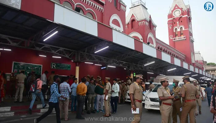 சென்னை திரும்பும் மக்களின் பாதுகாப்புக்காக ரயில் நிலையங்களில் 1700 போலீசார்