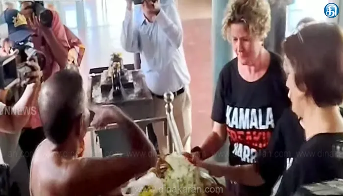 அமெரிக்கா அதிபர் தேர்தல்: கமலா ஹாரீஸ் வெற்றி பெற வேண்டி குலதெய்வ கோயிலில் சிறப்பு வழிபாடு