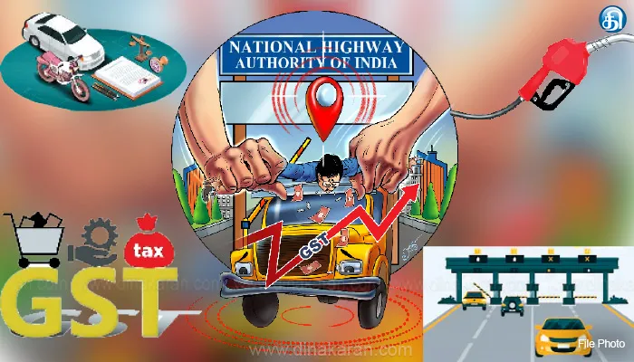 கடும் நெருக்கடி தரும் புதிய மோட்டார் வாகனச்சட்டம், விழிபிதுங்க வைக்கும் ஒன்றிய அரசின் 18% ஜிஎஸ்டி, கிடுகிடுவென உயரும் சுங்கக்கட்டணம், டீசல் விலை: முடங்கும் லாரி தொழில்