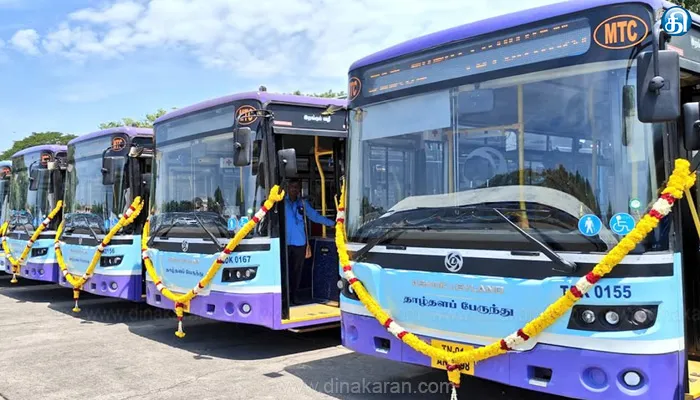 சென்னையில் 331 தாழ்தள பேருந்துகள் இயக்கம்: மாநகர் போக்குவரத்து கழகம் தகவல்