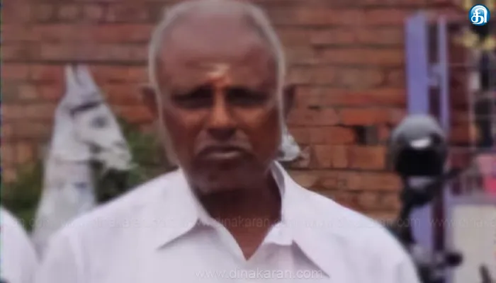 சிவகங்கை அருகே அதிமுக நிர்வாகி வெட்டிக் கொலை: போலீஸ் விசாரணை