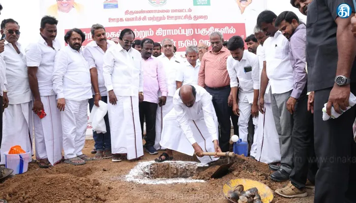 திருவண்ணாமலை மாவட்டத்தில் புதிய சாதனை ஒரே நாளில் 10 லட்சம் பனை விதை நடவு