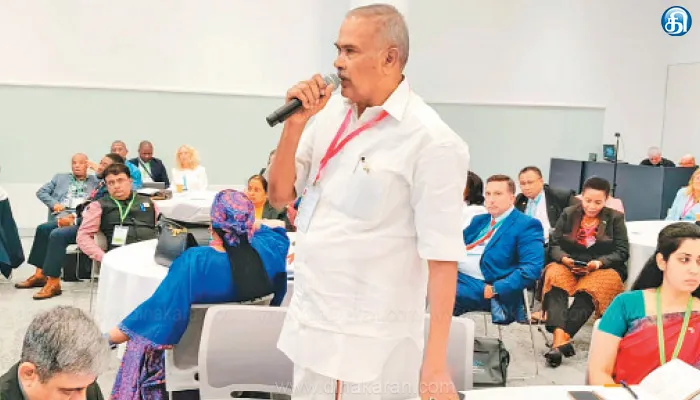 ‘செயற்கை நுண்ணறிவு’ பயன்பாடு வெளிப்படை தன்மையுடன் இருக்க வேண்டும்: காமன்வெல்த் பாராளுமன்ற மாநாட்டில் தமிழ்நாடு சபாநாயகர் அப்பாவு பேச்சு