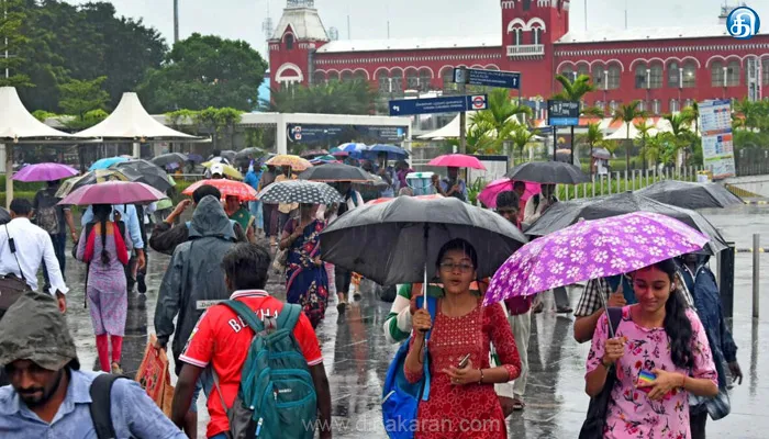 தமிழ்நாட்டில் 19 மாவட்டங்களில் இன்று கனமழைக்கு வாய்ப்பு!