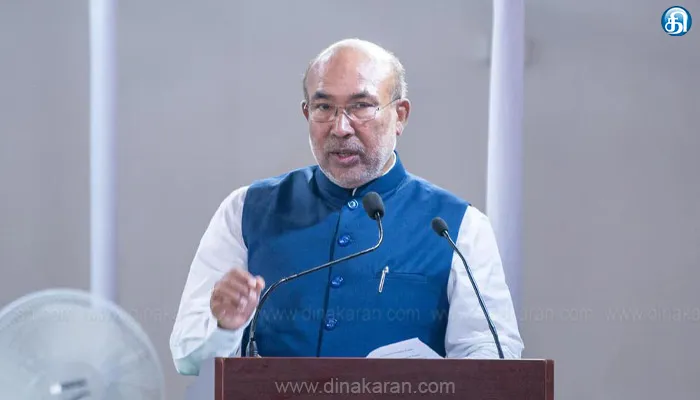 தேசிய மக்கள் கட்சி ஆதரவை வாபஸ் பெற்றதால் மணிப்பூரில் பாஜக ஆட்சிக்கு ஆபத்தா?… அமைச்சர், எம்எல்ஏக்களின் வீடுகளுக்கு பலத்த பாதுகாப்பு