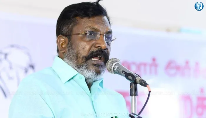 கூட்டணிக்காக அதிமுகவை நோக்கி பாஜ காய்களை நகர்த்துகிறது: திருமாவளவன் பேட்டி