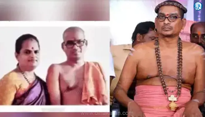 47 வயது பெண்ணுடன் திருமணம் செய்த ஆதீனத்தை வெளியேற்றி மடத்தை பூட்டிய மக்கள்