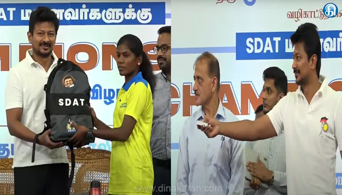 மதுரையில் ஒலிம்பிக் அகாடமி கட்டடத்திற்கு அடிக்கல் நாட்டினார் துணை முதல்வர் உதயநிதிஸ்டாலின்