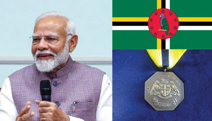பிரதமர் மோடிக்கு டொமினிகா நாட்டின் உயரிய விருது அறிவிப்பு