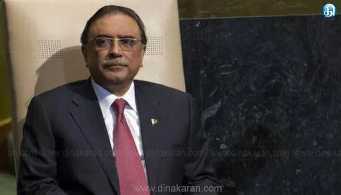 பாகிஸ்தான் அதிபருக்கு காலில் எலும்பு முறிவு