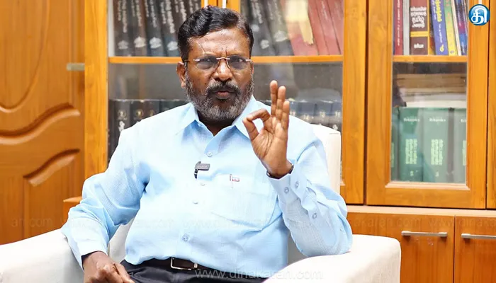 நயவஞ்சக சக்திகளின் நாசகார சீண்டலுக்கும் தூண்டலுக்கும் நாம் இரையாகிவிடக்கூடாது: திமுக கூட்டணியில் தொடர்வோம்: தொண்டர்களுக்கு திருமாவளவன் அறிவுறுத்தல்