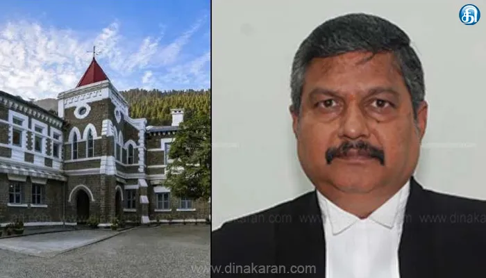 தமிழ்நாடு பார் கவுன்சில் வக்கீல் உத்தரகாண்ட் தலைமை நீதிபதியாக குகநாதன் நரேந்தர் பதவியேற்பு