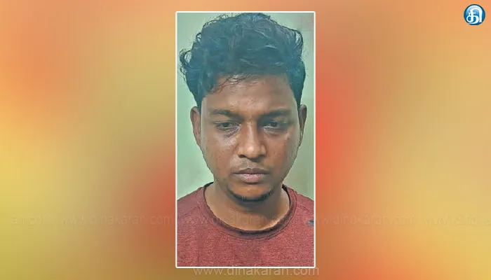 மூதாட்டி வீட்டில் நூதன முறையில் நகை திருடிய வாலிபர் கைது