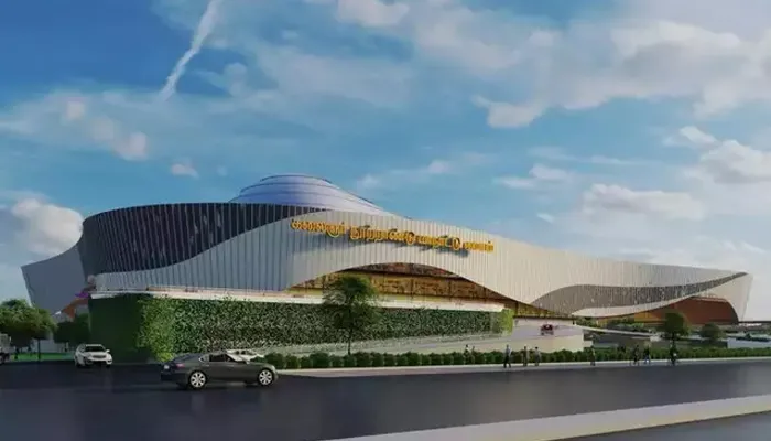 கலைஞர் பன்னாட்டு அரங்கம் அமைக்க அனுமதி கோரி விண்ணப்பம்
