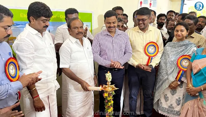 கமுதியில் புதிய அரசு தொழிற்பயிற்சி நிலையத்தினை திறந்து வைத்தார் அமைச்சர் சி.வெ. கணேசன்
