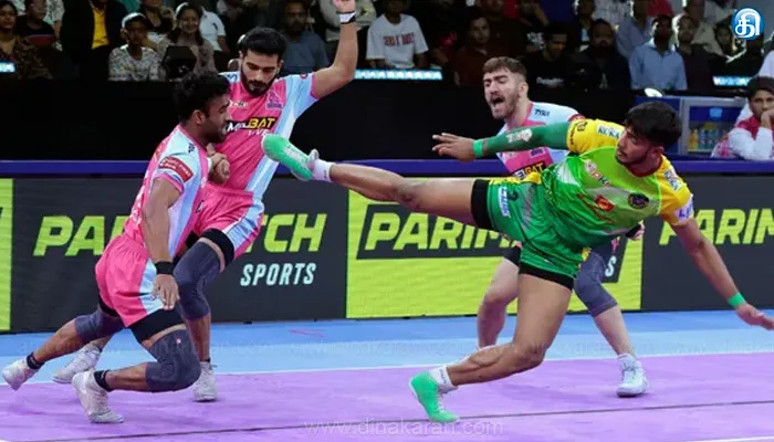 புரோ கபடி லீக்கில் இன்று அரியானா-தெலுங்கு புனேரி-டெல்லி மோதல்