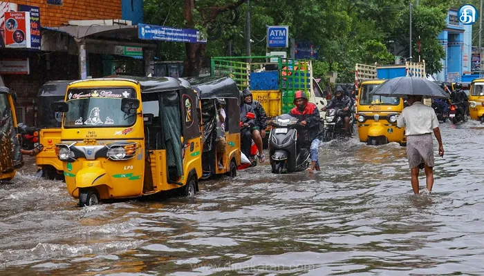 தமிழ்நாட்டிற்கு 2 நாட்கள் ஆரஞ்சு அலர்ட்