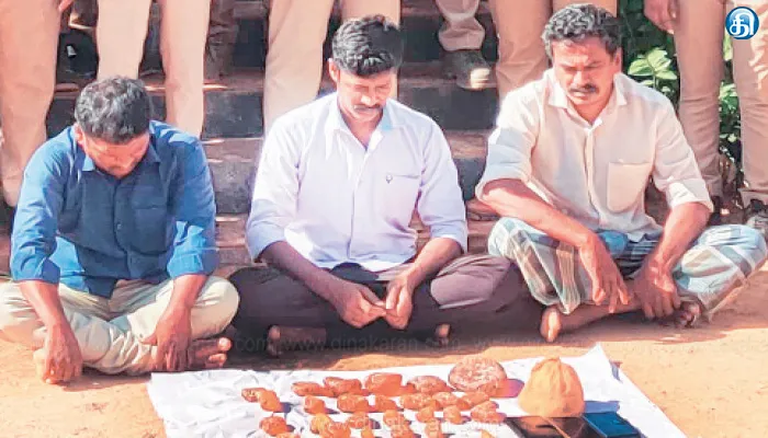 ரூ.3 கோடி அம்பர் கிரீஸ் பறிமுதல்: 3 பேர் அதிரடி கைது