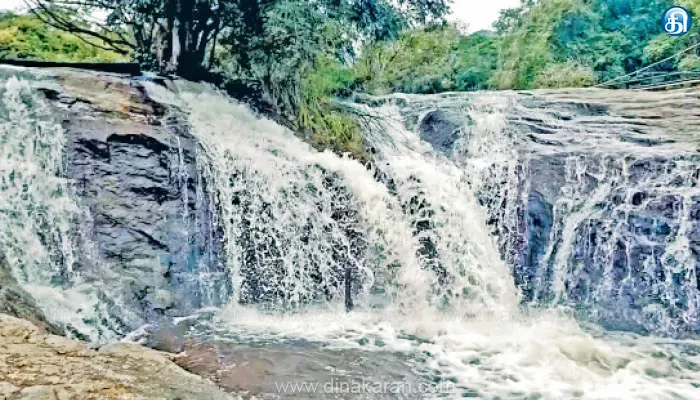 கும்பக்கரை அருவியில் 5வது நாளாக குளிக்க தடை: சுற்றுலா பயணிகள் சோகம்